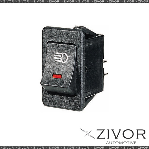 New NARVA Rocker Switch Dem LED Red 63026BL *By Zivor*