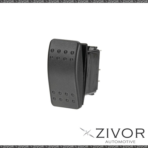 New NARVA Rocker Switch Sealed 12/24V Black On Off On 63106BL *By Zivor*