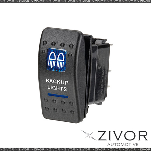 New NARVA Switch Rocker Illuminated On Off Blue 63142BL *By Zivor*