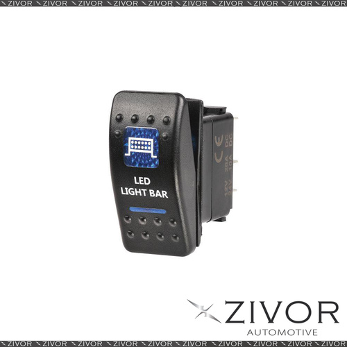 New NARVA Rocker Switch Light Bar 12V Blue LED 63145BL *By Zivor*