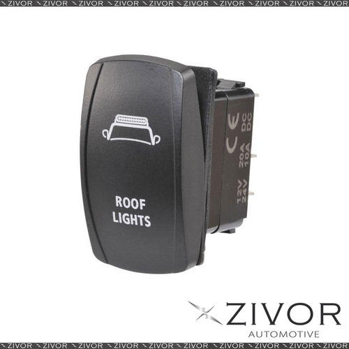 New NARVA Rocker Switch Roof Lights 12/24V Blue LED 63226BL