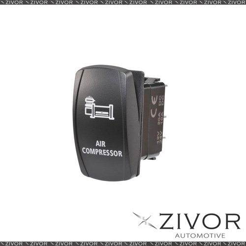 New NARVA Rocker Switch Air Compressor 12/24V Blue LED 63228BL *By Zivor*