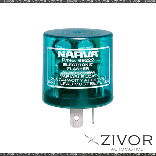 New NARVA Flasher Unit 24V 2 Pin 68222BL *By Zivor*