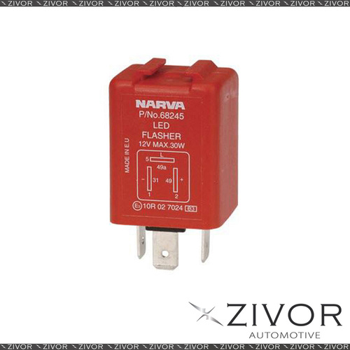 New NARVA Flasher Unit LED 12V 3 Pin 68245BL