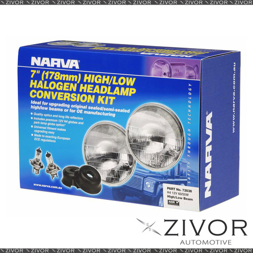 New NARVA 7 H4 12V 60/55W CONVERS Headlight-72038 For Holden-Torana *By Zivor*