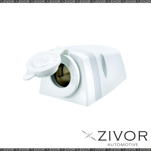 New NARVA HD Surface Mount Accessory Socket 12V White 81025W