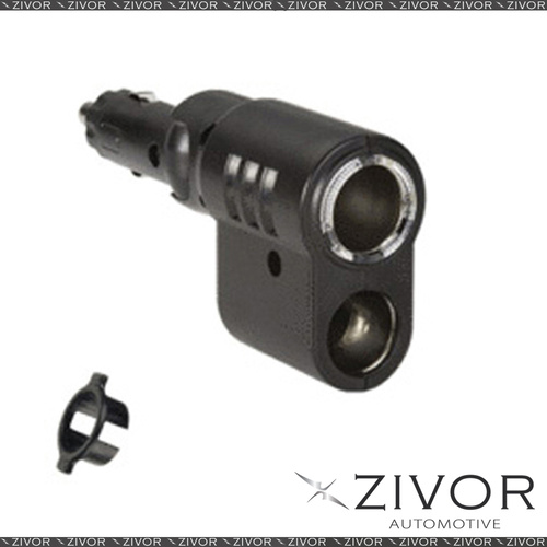 New NARVA Power Adaptor Twin Accessory Socket 81040BL 
