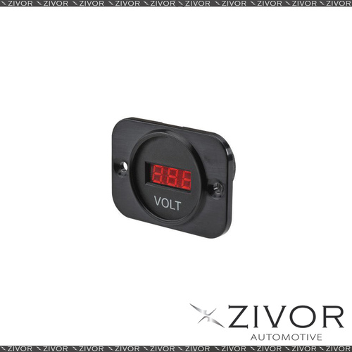 New NARVA Flush Mount LED Volt Meter 81135BL