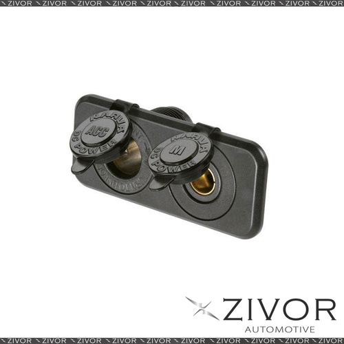 New NARVA Twin Flush Mount Socket Accessory/Merit 81140BL *By Zivor*