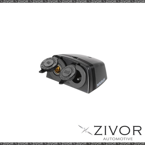 New NARVA HD Twin Surface Mount Socket Merit/Engel 81166BL