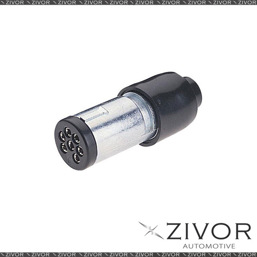 New NARVA 7 Pin Trailer Plug Small Round 82131BL