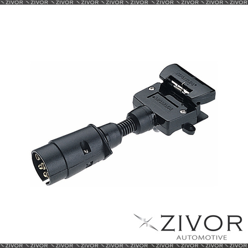 New NARVA Trailer Adapter Large Round to Flat 82235BL *By Zivor*