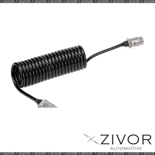 New NARVA Trailer Cable Eurocoil 7 Core Short Tail 3.6m 82502 *By Zivor*