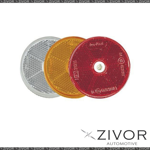 New NARVA Reflector 60mm Red Fixed Bolt 84012BL *By Zivor*