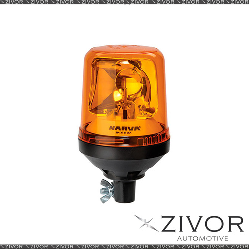 New NARVA Rotating Beacon Light Amber Pipe Mounted 85654A *By Zivor*