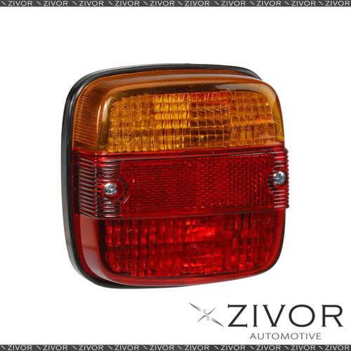 New NARVA Trailer Light Combination w/ Reflector Square 86030BL *By Zivor*