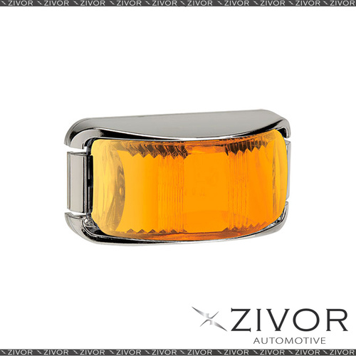 New NARVA LED Marker Lamp Chrome/Amber 91622C