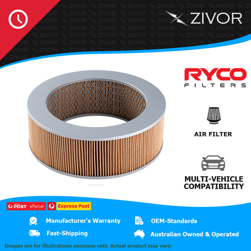 New RYCO Air Filter - Round For MITSUBISHI PAJERO NH 2.6L 4G54 A1204