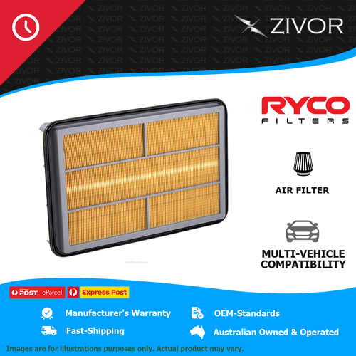 New RYCO Air Filter - Panel For HSV JACKAROO UBS25 3.2L 6VD1 A1270