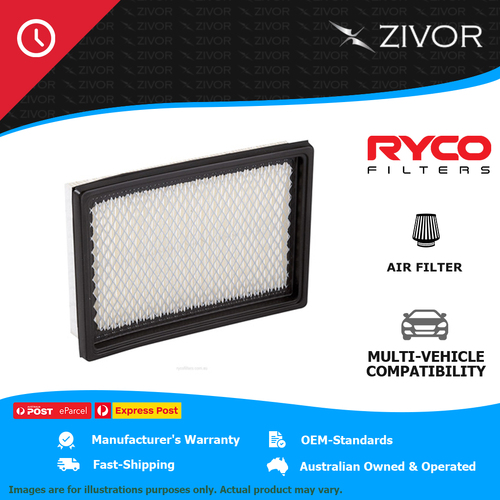 New RYCO Air Filter - Panel For MAZDA 121 DW 1.5L B5-MI A1272