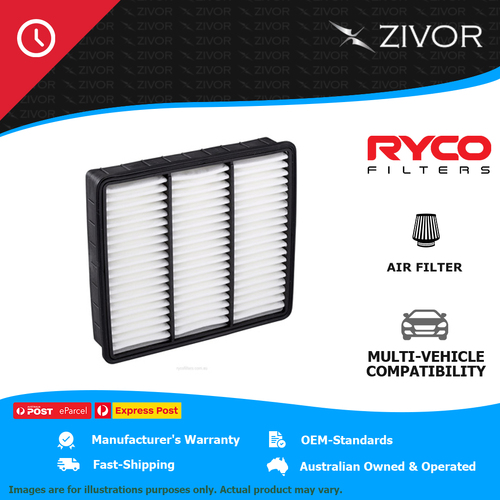 New RYCO Air Filter - Panel For PEUGEOT 207 A7 1.4L EP3/EP3C (8FP/8FS) A1273