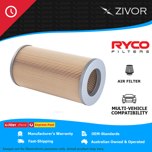New RYCO Air Filter - Heavy Duty For TOYOTA HIACE KZH106 (GREY IMPORT) A1314