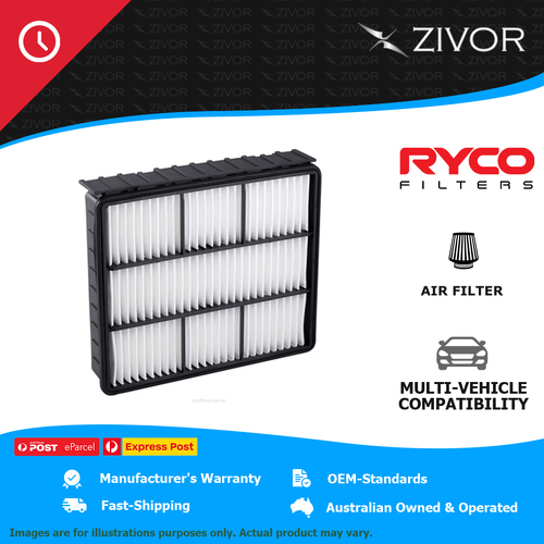New RYCO Air Filter - Panel For MITSUBISHI MAGNA TJ II 3.5L 6G74 E-Gas A1359