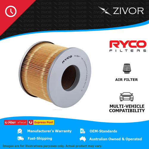 New RYCO Air Filter - Round For TOYOTA HILUX RZN174R 2.7L 3RZ-FE A1397