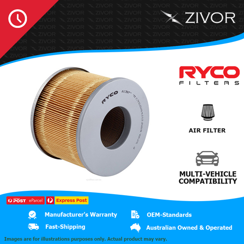 New RYCO Air Filter - Round For TOYOTA HILUX RZN149R 2.7L 3RZ-FE A1397