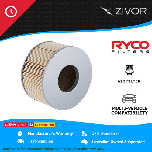 New RYCO Air Filter - Round For RENAULT MASTER X62 DCi 165 2.3L M9T A1407