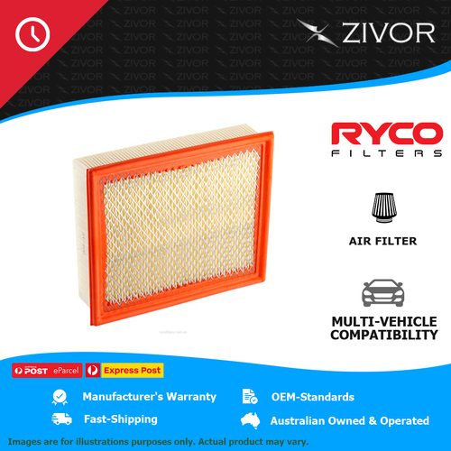 New RYCO Air Filter - Panel For FORD COURIER PH 4.0L 1V A1411