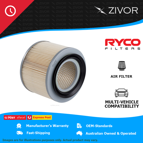 New RYCO Air Filter - Round For NISSAN PATROL Y61 GU 3.0L ZD30DDTi Euro4 A1412