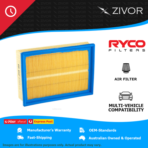 New RYCO Air Filter - Panel For AUDI A6 C7 4G ALLROAD 3.0L CDUC, CDUD A1413