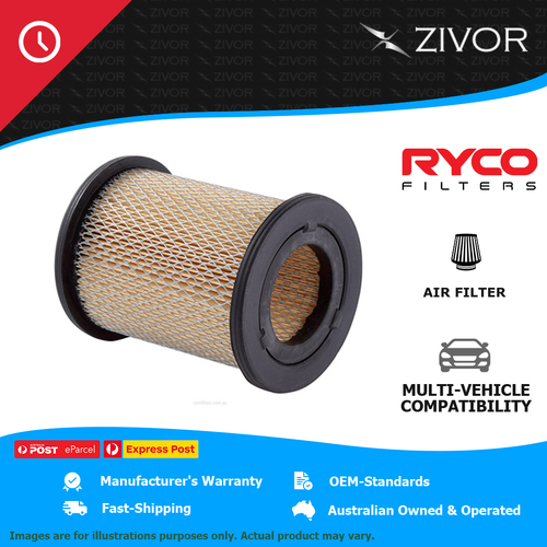 New RYCO Air Filter - Round For NISSAN NAVARA D22 2.7L TD27 A1417
