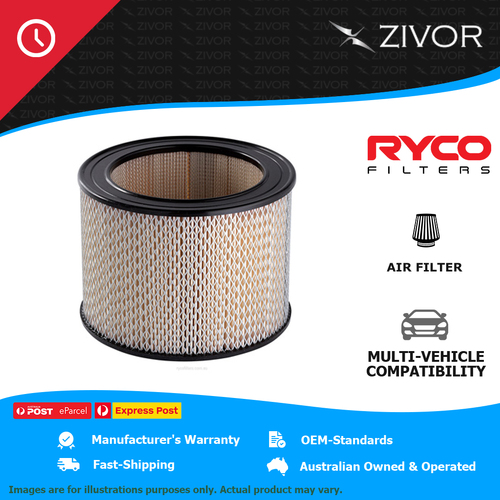 New RYCO Air Filter - Round For BEDFORD TJ 3.5L 214 cu.in A143