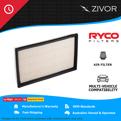 New RYCO Air Filter - Panel For HOLDEN VECTRA JR 2.0L C20SEL A1440