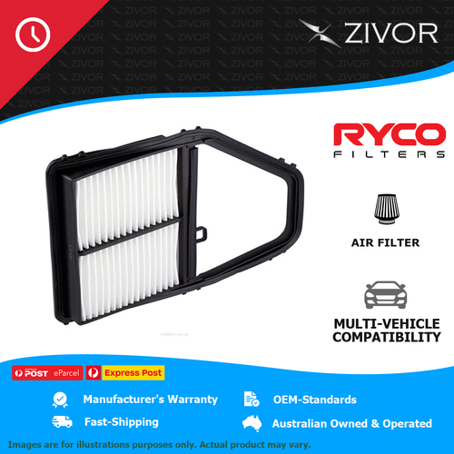 New RYCO Air Filter - Panel For HONDA CIVIC ES 1.7L D17Z1 A1448