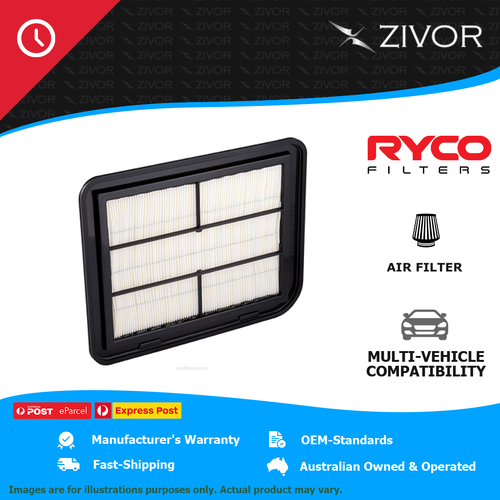 New RYCO Air Filter - Panel For FORD FALCON BF I XR6 4.0L Barra E-Gas A1475