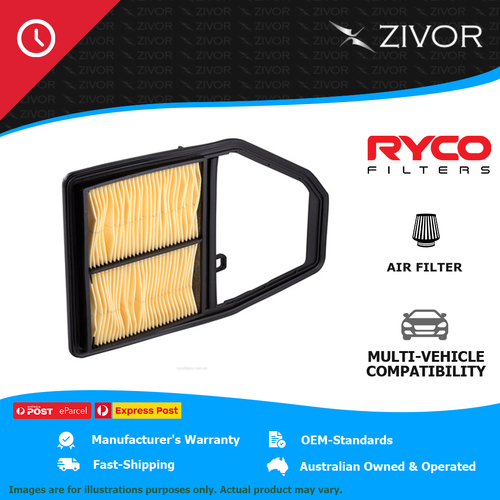 New RYCO Air Filter - Panel For HONDA CIVIC EU 1.7L D17A2 A1506
