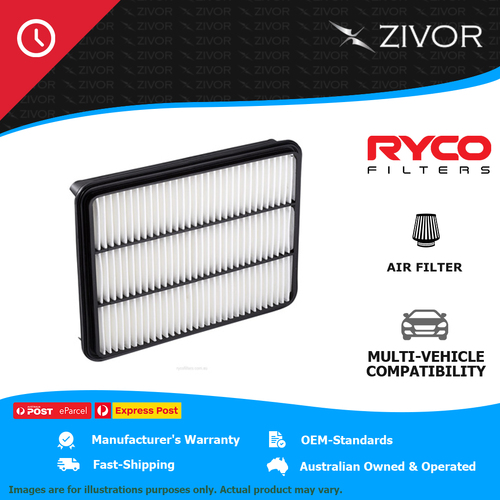 RYCO Air Filter-Panel For TOYOTA LANDCRUISER PRADO KDJ120R 3.0L 1KD-FTV A1522