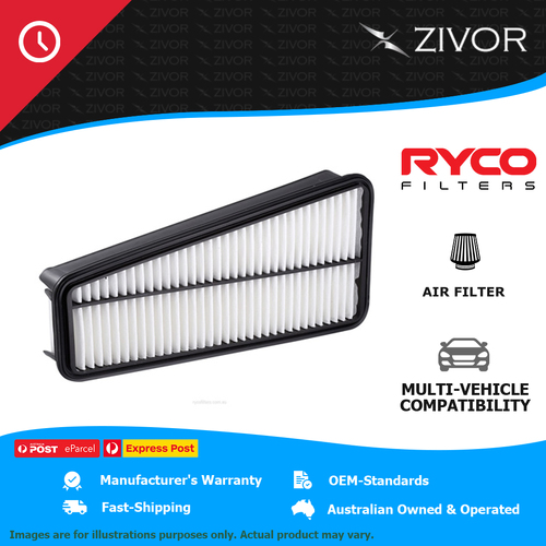 New RYCO Air Filter - Panel For TOYOTA HILUX GGN25R 4.0L 1GR-FE TRD A1525