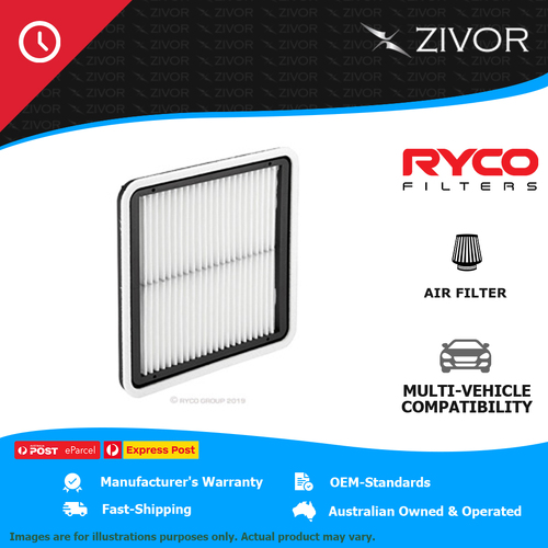 New RYCO Air Filter - Panel For SUBARU IMPREZA G3 GE/GH 2.0L EJ204 A1527