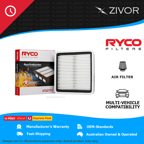 New RYCO Fire Guardian Air Filter For SUBARU FORESTER S3 SH 2.5L EJ253 A1527FG