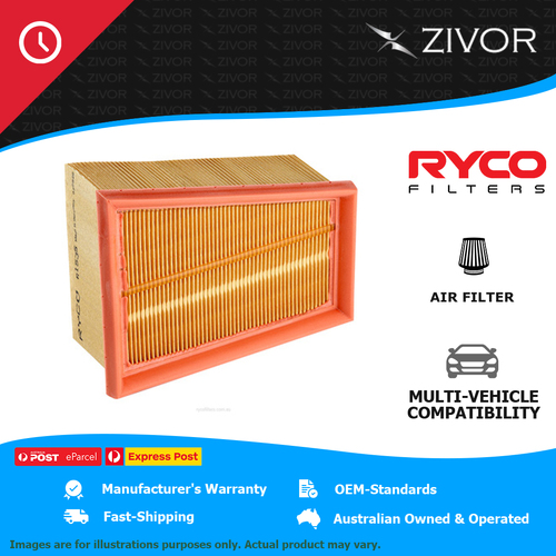 New RYCO Air Filter - Panel For RENAULT SCENIC J64 1.6L K4M A1535