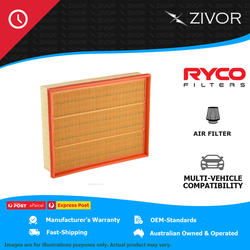 New RYCO Air Filter - Panel For VOLKSWAGEN TRANSPORTER T4 2.0L AAC A1536