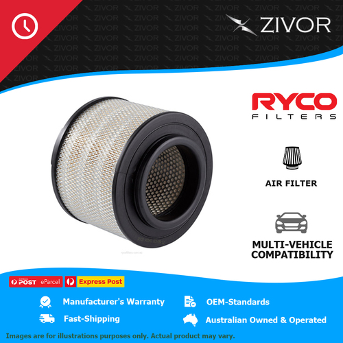 New RYCO Air Filter - Round For MAZDA BT-50 UN B2500 2.5L WLAT/WLC A1541