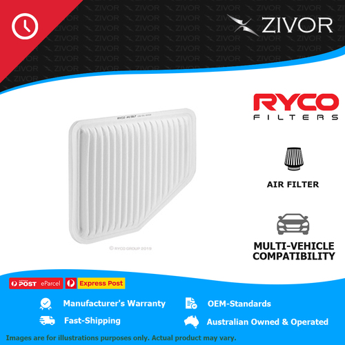 RYCO Air Filter-Panel For HOLDEN BERLINA VE SERIES 1 3.6L HFV6 LW2 Bi-Fuel A1557