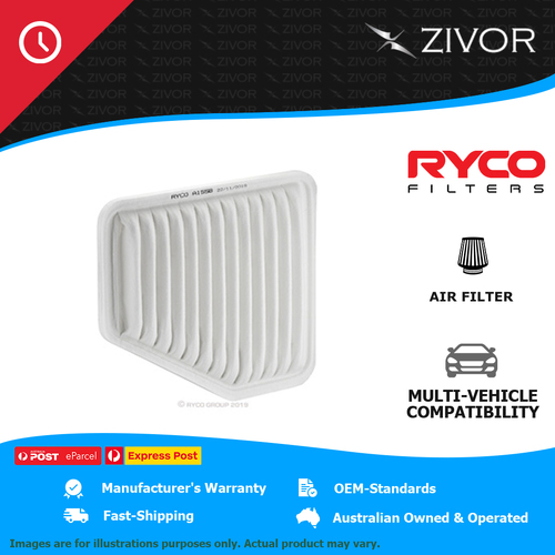New RYCO Air Filter - Panel For TOYOTA RAV4 ACA38R 2.4L 2AZ-FE A1558