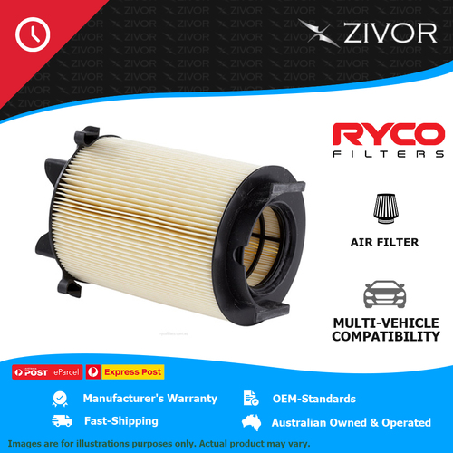 New RYCO Air Filter - Round For VOLKSWAGEN CADDY 2C TSI160 1.2L CBZA A1564