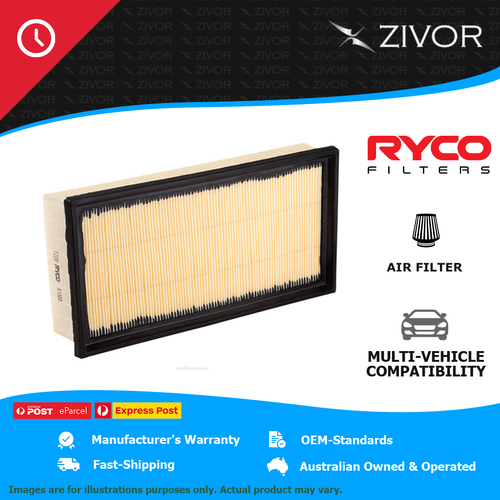 New RYCO Air Filter - Panel For AUDI A3 8V 2.0L CRBC, CRLB A1565